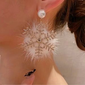 Rhinestone Long Tassel Zircon